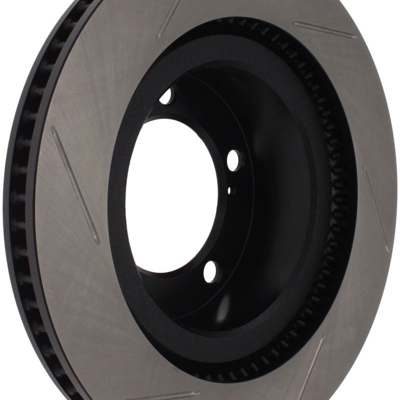 Stoptech 126.44156SR - STO126.44156SR - StopTech Power Slot 08-09 Toyota Sequoia / 07-09 Tundra Slotted Right Front Rotor - Shipped in Europe - Tuningsupply.com