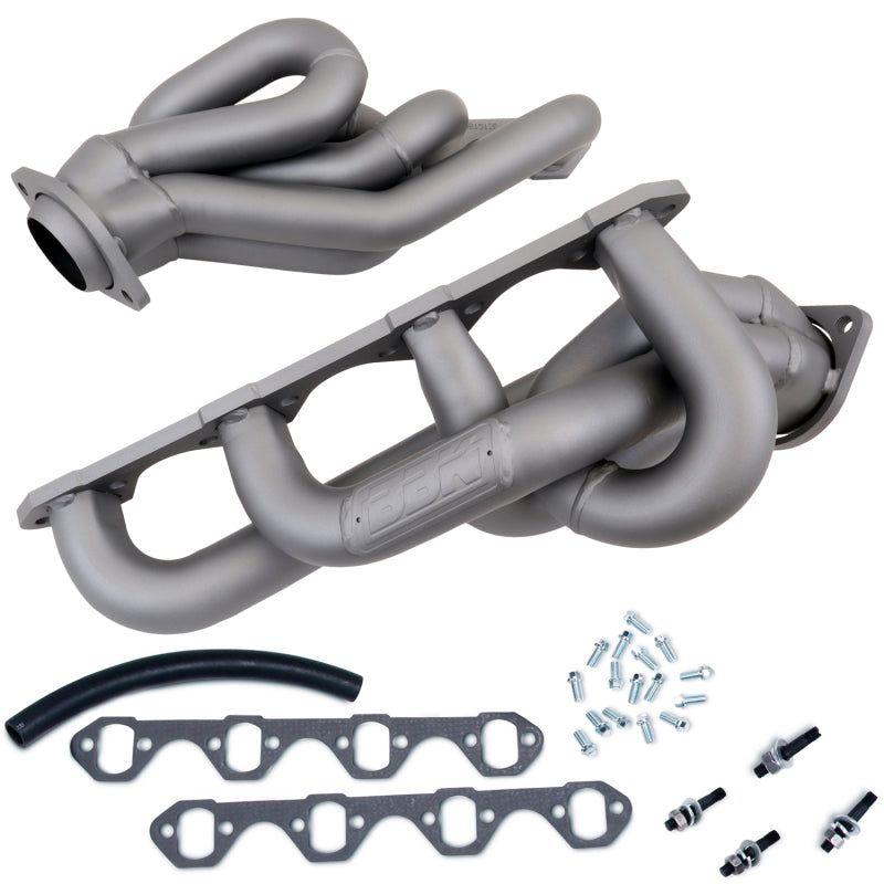 BBK 1512 - BBK1512 - BBK 86-93 Mustang 5.0 Shorty Tuned Length Exhaust Headers - 1-5/8 Titanium Ceramic - Shipped in Europe - Tuningsupply.com