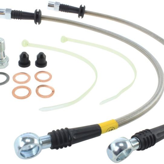 Stoptech 950.34507 - STO950.34507 - StopTech 02-03 Mini & Mini S Rear Stainless Steel Brake Line Kit - Shipped in Europe - Tuningsupply.com
