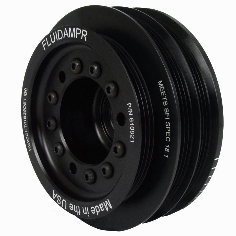 Fluidampr 610921 - FDR610921 - Fluidampr Nissan RB20DET/RB25DET NEO Phase-1 BNR32 GT-R Steel Internally Balanced Damper - Shipped in Europe - Tuningsupply.com