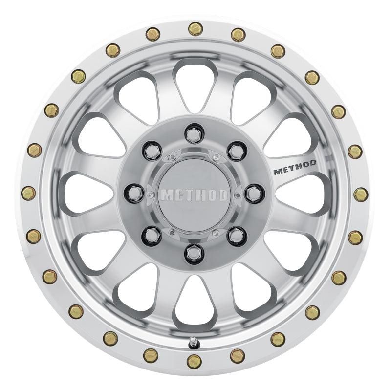 Method Wheels MR30478580300 - MRWMR30478580300 - Method MR304 Double Standard 17x8.5 0mm Offset 8x6.5 130.81mm CB Machined/Clear Coat Wheel - Shipped in Europe - Tuningsupply.com
