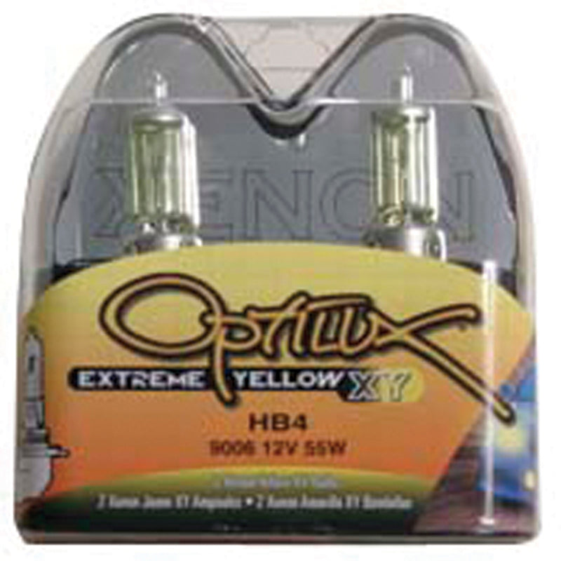 Hella LAH71070602 - HELLAH71070602 - Hella Optilux HB4 9006 12V/55W XY Xenon Yellow Bulb - Shipped in Europe - Tuningsupply.com