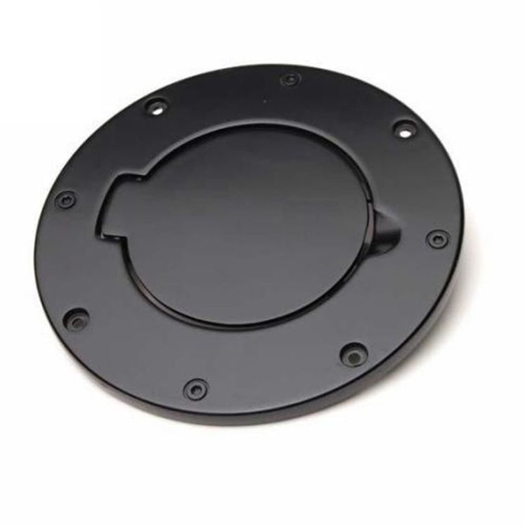 Rampage 75007 - RAM75007 - Rampage 2007-2018 Jeep Wrangler(JK) Billet Style Gas Cover - Black - Shipped in Europe - Tuningsupply.com