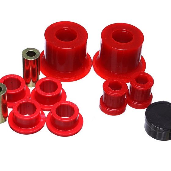 Energy Suspension 15.3120R - ENG15.3120R - Energy Suspension 05-14 VW Jetta (Base) / 06-09 VW GTI Front Control Arm Bushing Set - Red - Shipped in Europe - Tuningsupply.com