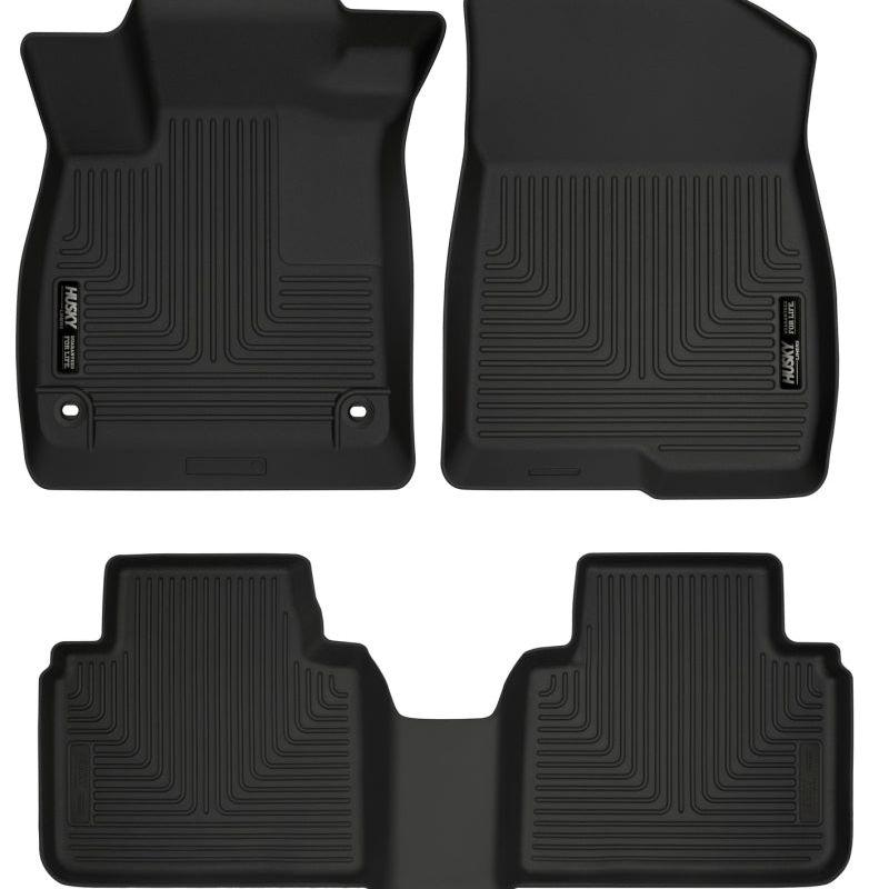 Husky Liners 95741 - HSL95741 - Husky Liners 2018 Honda Accord WeatherBeater Black Front & 2nd Seat Floor Liners - Shipped in Europe - Tuningsupply.com