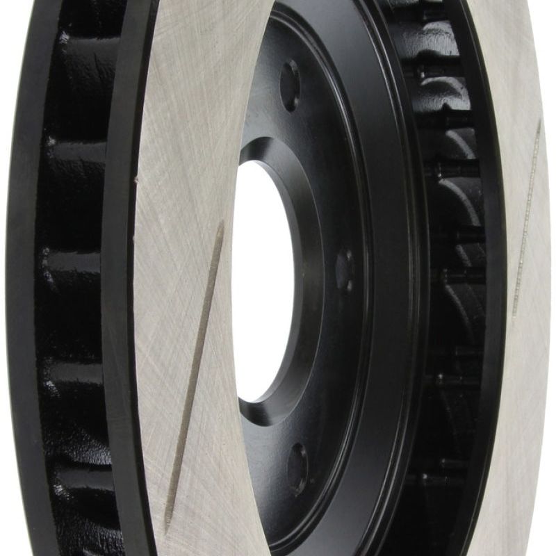 Stoptech 126.62060SR - STO126.62060SR - StopTech Power Slot 97-04 Chevy Corvette / 04 & 08 Cadillac XLR/XLR-V Front Right Slotted Rotor - Shipped in Europe - Tuningsupply.com