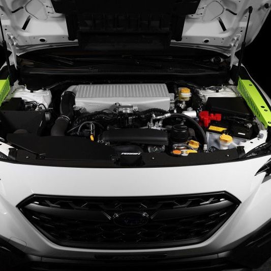 Perrin Performance PSP-ENG-551NY - PERPSP-ENG-551NY - PERRIN 22-25 Subaru WRX Fender Shroud Set - Neon Yellow - Shipped in Europe - Tuningsupply.com