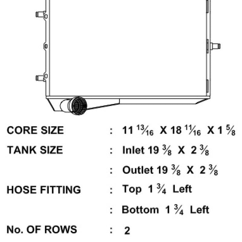 CSF 7056 - CSF7056 - CSF Porsche 911 Turbo/GT2 (996 & 997) Left Side Radiator - Shipped in Europe - Tuningsupply.com
