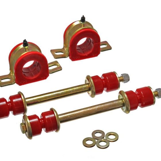 Energy Suspension 3.5213R - ENG3.5213R - Energy Suspension 01-06 C2500 HD Silverado 2WD Red 36mm Front Sway Bar Bushing Set - Shipped in Europe - Tuningsupply.com