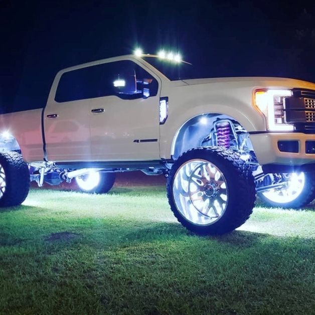 ORACLE Lighting 4228-001 - ORL4228-001 - Oracle LED Illuminated Wheel Rings - Double LED - White - Shipped in Europe - Tuningsupply.com