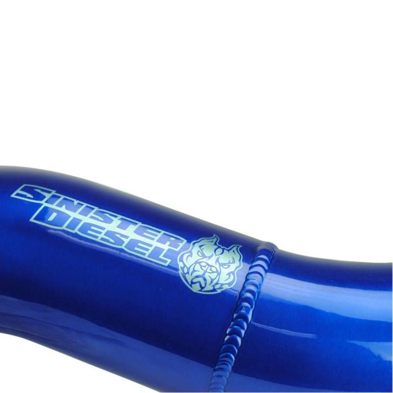 Sinister Diesel SD-6.7PIPH11-01-20 - SINSD-6.7PIPH11-01-20 - Sinister Diesel 2011+ Ford Powerstroke 6.7L Hot Side Charge Pipe - Shipped in Europe - Tuningsupply.com