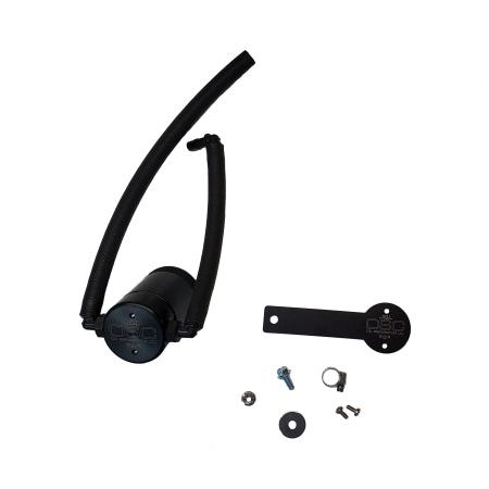 J&L 3113P-B - JLT3113P-B - J&L 2022-2026 Nissan Frontier 3.8L V6 Passenger Side Oil Separator 3.0 - Black Anodized - Shipped in Europe - Tuningsupply.com