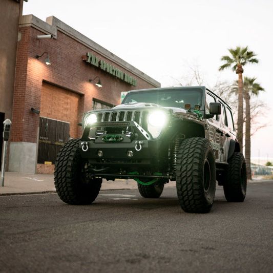 DV8 Offroad HLCJL-02 - DVEHLCJL-02 - DV8 Offroad 18-22 Jeep Gladiator Wrangler LED Projector Headlights - Shipped in Europe - Tuningsupply.com