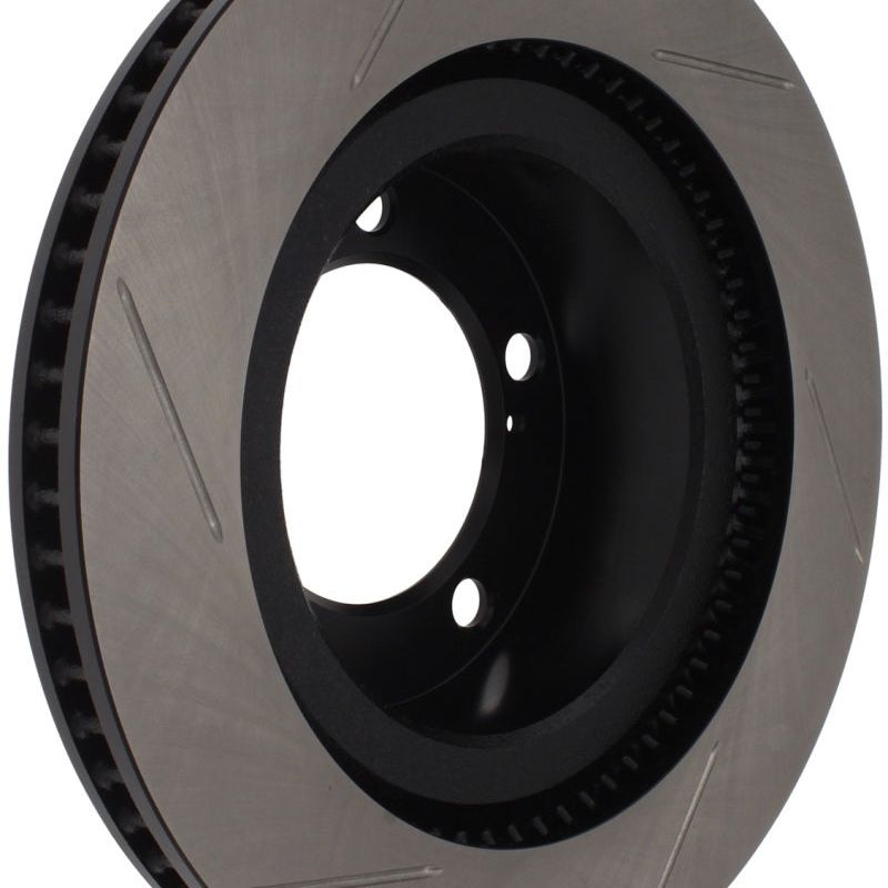 Stoptech 126.44156SL - STO126.44156SL - StopTech Power Slot 08-09 Toyota Sequoia / 07-09 Tundra Slotted Left Front Rotor - Shipped in Europe - Tuningsupply.com