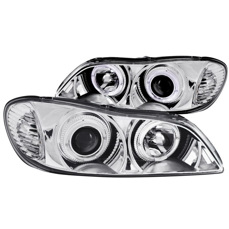 ANZO 121078 - ANZ121078 - ANZO 2000-2004 Infiniti I30 Projector Headlights w/ Halo Chrome - Shipped in Europe - Tuningsupply.com