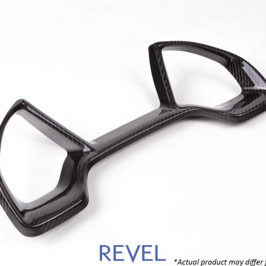 Revel 1TR4GT0AH06 - RVL1TR4GT0AH06 - Revel GT Dry Carbon Dash Cluster Cover 16-18 Honda Civic - 1 Piece - Shipped in Europe - Tuningsupply.com