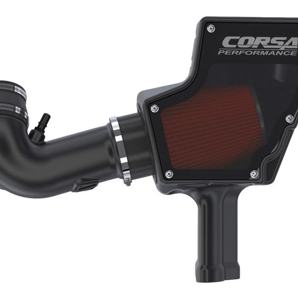 CORSA Performance 419850D - COR419850D - Corsa 2018-2023 Ford Mustang GT 5.0L V8 Cold Air intake w/ DryTech Filter - Shipped in Europe - Tuningsupply.com