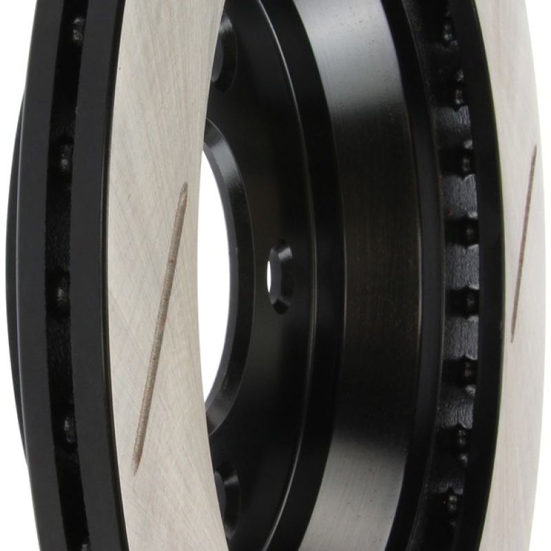 Stoptech 126.61046SR - STO126.61046SR - StopTech Power Slot 94-04 Ford Mustang Rear Right Slotted Rotor - Shipped in Europe - Tuningsupply.com