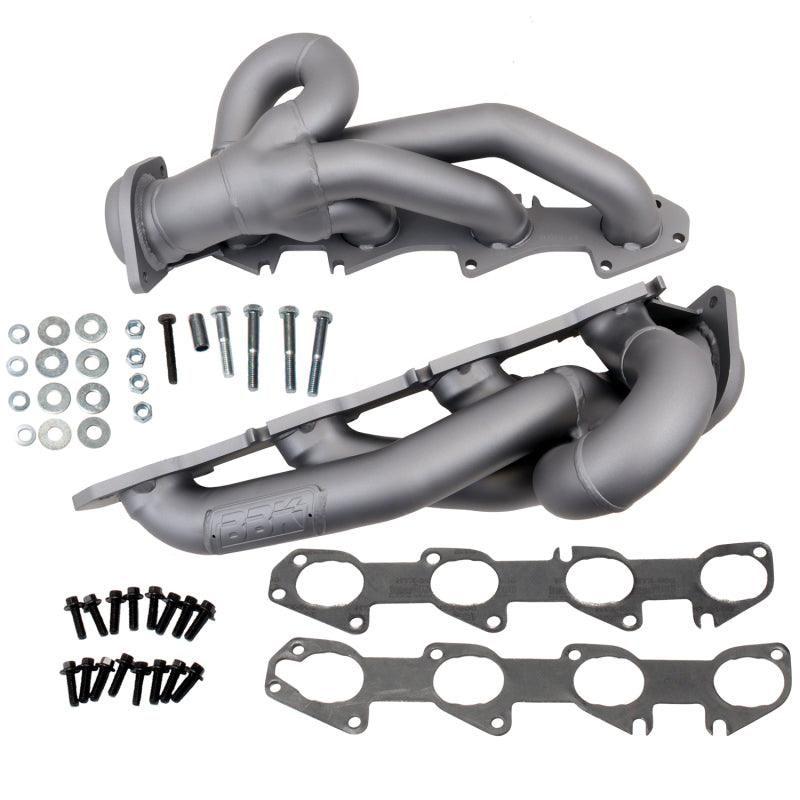 BBK 4047 - BBK4047 - BBK 14-18 GM Truck 5.3/6.2 1 3/4in Shorty Tuned Length Headers - Titanium Ceramic - Shipped in Europe - Tuningsupply.com
