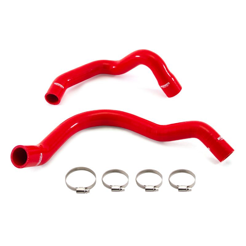Mishimoto MMHOSE-XJ6-92RD - MISMMHOSE-XJ6-92RD - Mishimoto 91-01 Jeep Cherokee XJ 4.0L Silicone Radiator Hose Kit - Red - Shipped in Europe - Tuningsupply.com
