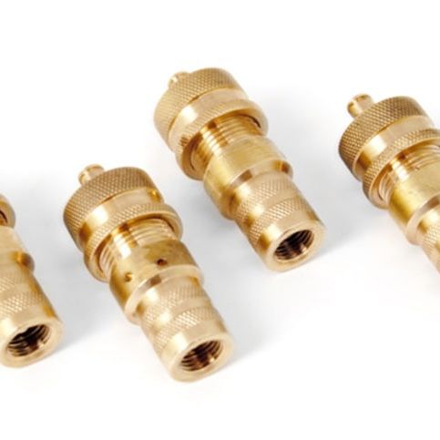 Rugged Ridge 15104.53 - RUG15104.53 - Rugged Ridge Tire Deflator Kit 4-Piece Brass - Shipped in Europe - Tuningsupply.com