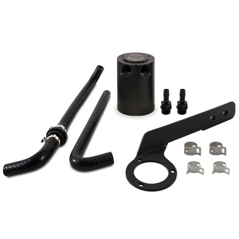 Mishimoto MMBCC-ACRD20-18PBEBK - MISMMBCC-ACRD20-18PBEBK - Mishimoto 2018+ Honda Accord 2.0T Baffled Oil Catch Can PCV Side - Black - Shipped in Europe - Tuningsupply.com