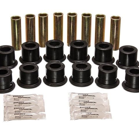 Energy Suspension 3.3189G - ENG3.3189G - Energy Suspension 94-06 Hummer H1 Black Front & Rear End Control Arm Bushing Set - Shipped in Europe - Tuningsupply.com