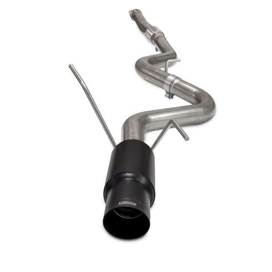 Carven Exhaust CW1001 - CRVCW1001 - Carven 15-19 Subaru WRX/STI (Sedan) Rally Series Cat-Back w/Single Exit 4in. Tip - Ceramic Black - Shipped in Europe - Tuningsupply.com