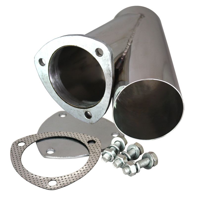QTP 10350 - QTP10350 - QTP 3.5in Weld-On QTEC Exhaust Cutout Y-Pipe - Shipped in Europe - Tuningsupply.com