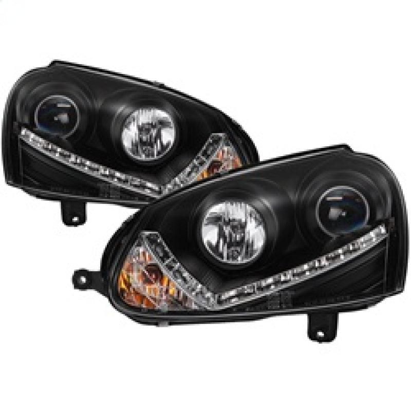 SPYDER 5017529 - SPY5017529 - Spyder Volkswagen GTI 06-09/Jetta 06-09 Xenon/HID Model Only - DRL Black PRO-YD-VG06-HID-DRL-BK - Shipped in Europe - Tuningsupply.com