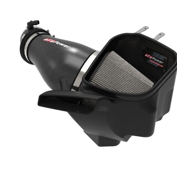 aFe 57-10009D - AFE57-10009D - aFe Track Series Carbon Fiber Pro Dry S AIS - 19-20 Jeep Grand Cherokee Trackhawk 6.2L - Shipped in Europe - Tuningsupply.com