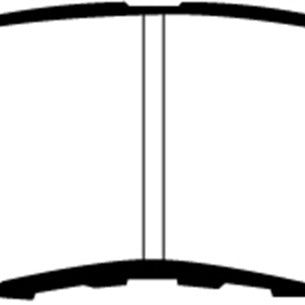 EBC UD465 - EBCUD465 - EBC 97 Acura CL 2.2 Ultimax2 Front Brake Pads - Shipped in Europe - Tuningsupply.com