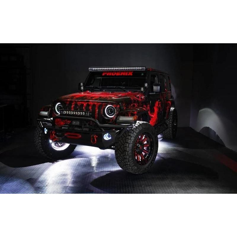 ORACLE Lighting 4228-001 - ORL4228-001 - Oracle LED Illuminated Wheel Rings - Double LED - White - Shipped in Europe - Tuningsupply.com