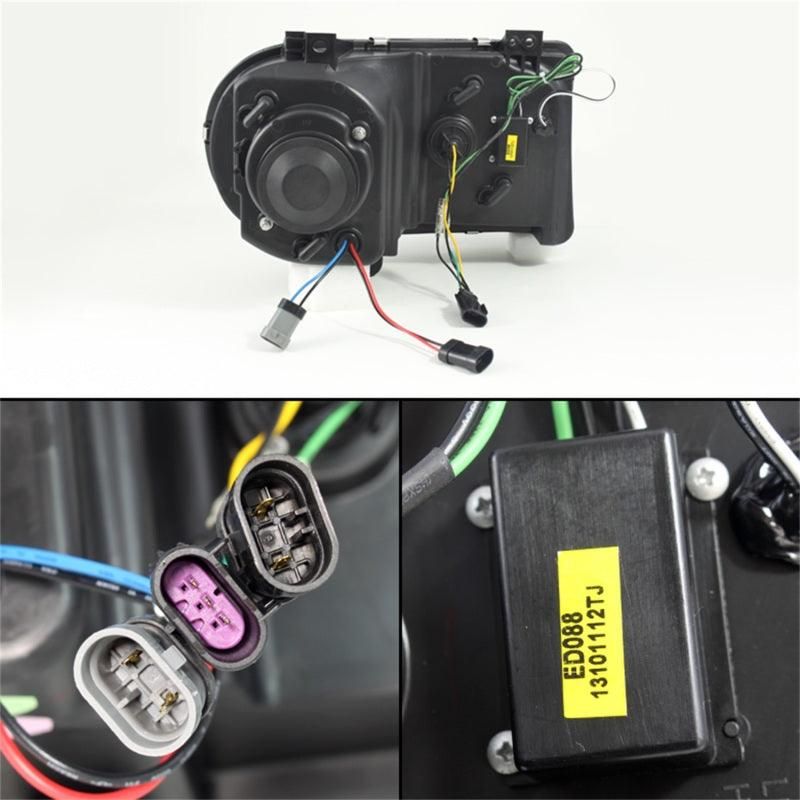 SPYDER 5075673 - SPY5075673 - Spyder Chrysler 300C 05-10 Projector Headlights LED DRL Smoke High/Low H7 PRO-YD-C300C-DRL-SM - Shipped in Europe - Tuningsupply.com