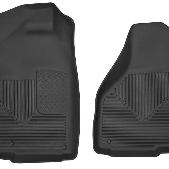Husky Liners 53521 - HSL53521 - Husky Liners 09-14 Dodge Ram/Ram Quad Cab X-Act Contour Black Front Floor Liners - Shipped in Europe - Tuningsupply.com