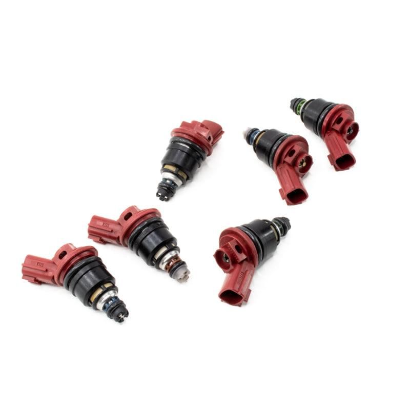 DeatschWerks 01J-00-0270-6 - DWK01J-00-0270-6 - DeatschWerks 96-99 Nissan I30 VQ30 / Maxima VQ30de / 300zx 270cc Side Feed Injectors - Shipped in Europe - Tuningsupply.com