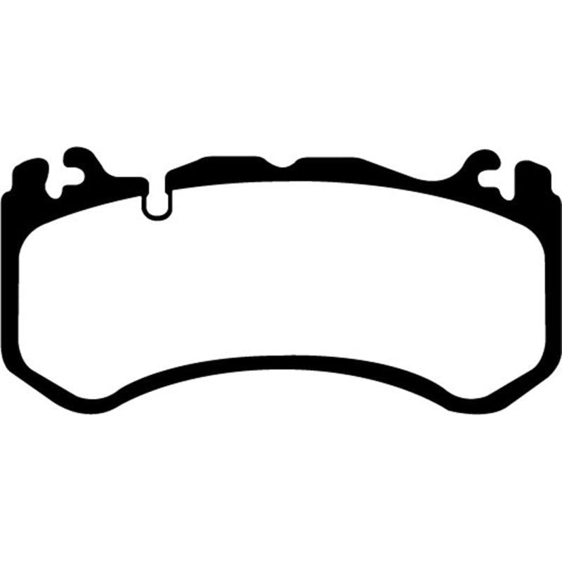 EBC DP31939C - EBCDP31939C - EBC 08-13 Mercedes-Benz C63 AMG (W204) 6.2 Redstuff Front Brake Pads - Shipped in Europe - Tuningsupply.com