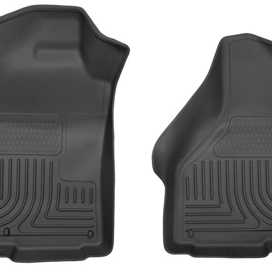 Husky Liners 18031 - HSL18031 - Husky Liners 03-12 Dodge Ram 1500/2500/3500 Series Regular/Quad Cab WeatherBeater Black Floor Liners - Shipped in Europe - Tuningsupply.com