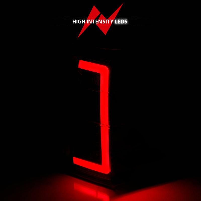 ANZO 311409 - ANZ311409 - ANZO 07-17 Ford Expedition LED Taillights w/ Light Bar Black Housing Smoke Lens - Shipped in Europe - Tuningsupply.com