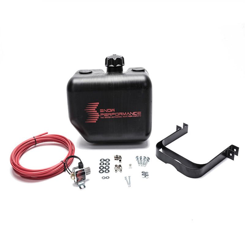 Snow Performance SNO-40014 - SNOSNO-40014 - Snow Performance 2.5 Gallon Reservoir (incl. brackets/check valve/tubing) - Shipped in Europe - Tuningsupply.com