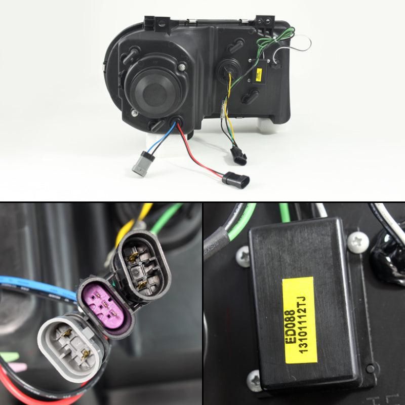 SPYDER 5075673 - SPY5075673 - Spyder Chrysler 300C 05-10 Projector Headlights LED DRL Smoke High/Low H7 PRO-YD-C300C-DRL-SM - Shipped in Europe - Tuningsupply.com