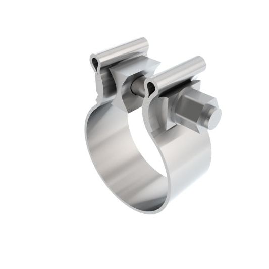 Borla 18322 - BOR18322 - Borla Universal 2.25in (57mm) Stainless Steel Half Moon Clamp - Shipped in Europe - Tuningsupply.com