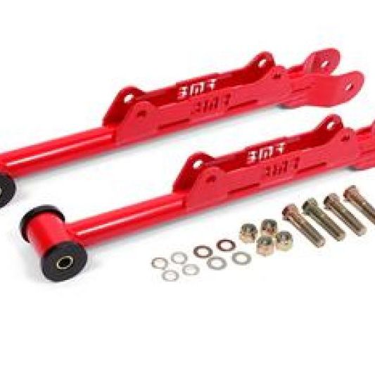 BMR Suspension LCA355R - BMRLCA355R - BMR 2010-2015 Chevrolet Camaro Rear DOM Lower Control Arms - Red - Shipped in Europe - Tuningsupply.com