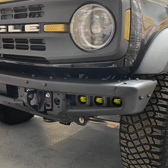 ORACLE Lighting 5890-006 - ORL5890-006 - ORACLE Lighting 21-22 Ford Bronco Triple LED Fog Light Kit for Steel Bumper - Yellow - Shipped in Europe - Tuningsupply.com