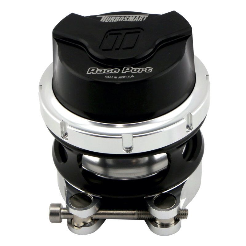 Turbosmart TS-0204-1142 - TURTS-0204-1142 - Turbosmart GenV RacePort Blow Off Valve - Black (For Female Flange) - Shipped in Europe - Tuningsupply.com
