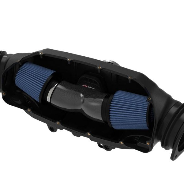 aFe 58-10007R - AFE58-10007R - aFe Black Series Carbon Fiber Pro 5R Air Intake System 2020 Chevrolet Corvette C8 V8 6.2L - Shipped in Europe - Tuningsupply.com