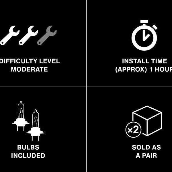 Raxiom 49121 - RAX49121 - Raxiom 05-09 Ford Mustang GT V6 Axial Series CCFL Halo Projector Headlight- Blk Housing (Smkd Lens) - Shipped in Europe - Tuningsupply.com