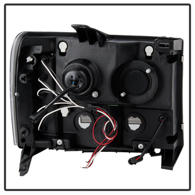 SPYDER 5010605 - SPY5010605 - Spyder GMC Sierra 1500/GMC Sierra Denali 08-13 Projector LED Halo- LED Blk PRO-YD-GS07-HL-BK - Shipped in Europe - Tuningsupply.com