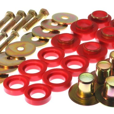 Energy Suspension 3.4142R - ENG3.4142R - Energy Suspension 67-81 Camaro / 68-74 Nova/Chevy II / 67-75 Firebird/Trans AM Red Body(subframe) Mo - Shipped in Europe - Tuningsupply.com