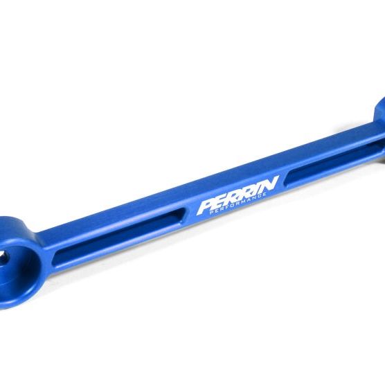 Perrin Performance PSP-ENG-700BL - PERPSP-ENG-700BL - PERRIN 02-25 Subaru Impreza/WRX/STI & 13-25 Crosstrek/BRZ/FR-S/GR86/GR86 Battery Tie Down - Blue - Shipped in Europe - Tuningsupply.com
